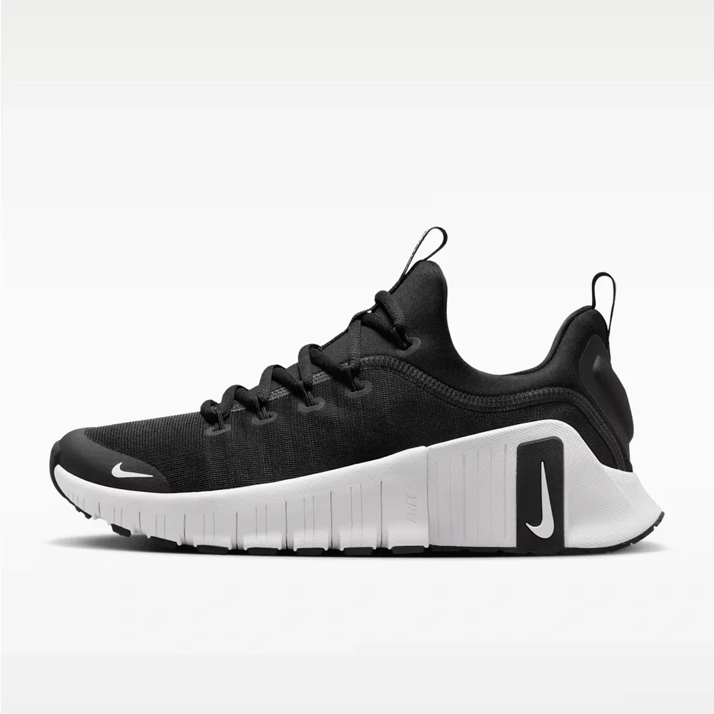 Brand New Nike Free Metcon 6 Black/White Women's Workout Shoes FJ7126-001 - Picture 2 of 10